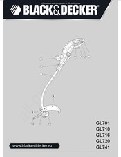 Black & Decker GL710 Traduction Des Instructions D'origine