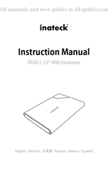 Inateck FE2011 Manuel D'instructions