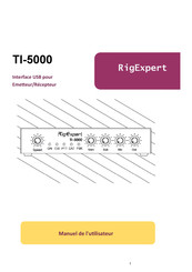 RigExpert TI-5000 Manuel De L'utilisateur