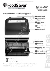 FoodSaver V2830 Démarrage Rapide