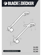 Black & Decker GL360 Traduction Des Instructions D'origine