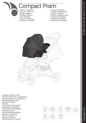 Baby Jogger Compact Pram Instructions Pour L'assemblage