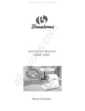 Binatone MGR-1000 Manuel D'instructions