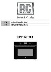 Porter & Charles SPPS60TM-1 Manuel D'instructions