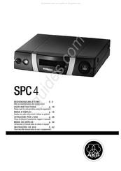 AKG SPC 4 Mode D'emploi