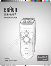 Braun Silk-epil 7 Legs & Body 7891 WD Mode D'emploi