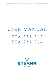 Eterna ETA 251.262 Mode D'emploi