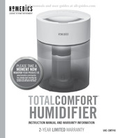 HoMedics TOTAL COMFORT UHE-CMTF40 Mode D'emploi Et Informations Sur La Garantie