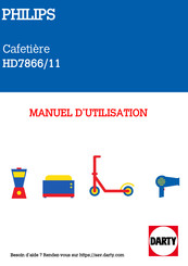 Philips HD7866/11 Manuel D'utilisation