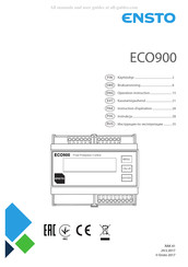 ensto ECO900 Instructions D'opération
