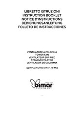 Bimar VC100 Notice D'instructions