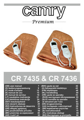 camry Premium CR 7435 Mode D'emploi