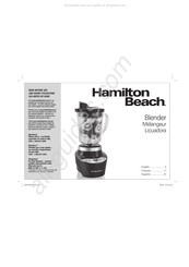 Hamilton Beach 56206 Mode D'emploi