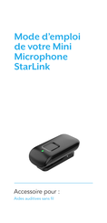 Starkey StarLink Mini Microphone Mode D'emploi