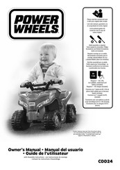 Power Wheels CDD24 Guide De L'utilisateur