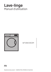 Beko WTV8833XC0M Manuel D'utilisation