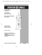 Porter Cable PC1800SS Manuel D'instructions