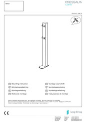 Pressalit Care R9431 Notice De Montage