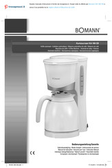 BorMann KA 168 CB Mode D'emploi