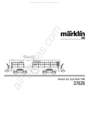 marklin 37626 Mode D'emploi