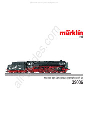 marklin 39006 Mode D'emploi