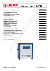 Hawker MasterLine puls/EU Instructions De Service