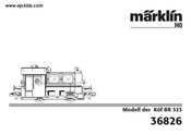 marklin 323 Série Mode D'emploi