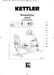 Kettler 07986-896 Instructions De Montage