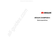 Braun CHAMPION II Manuel D'instructions