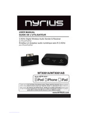 Nyrius WTX001AB Guide De L'utilisateur