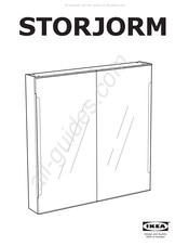 IKEA STORJORM Série Instructions De Montage