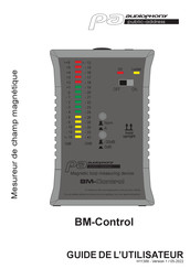 Audiophony PA BM-Control Guide De L'utilisateur