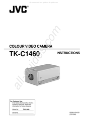 JVC TK-C1460 Manuel D'instructions