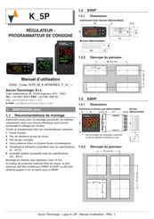 ASCON TECNOLOGIC KR5 Manuel D'utilisation