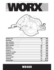 Worx WX425 Mode D'emploi