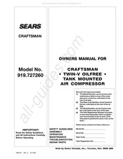 Sears 919.727260 Manuel De L'usager
