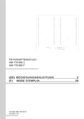 Amica KMI 776 660 F Mode D'emploi