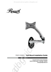 Rosewill RMS-SWM01 Guide D'installation