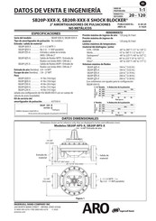 Ingersoll Rand ARO SB20P SHOCK BLOCKER Serie Mode D'emploi