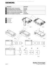 Siemens FDCIO223 Manuel D'installation