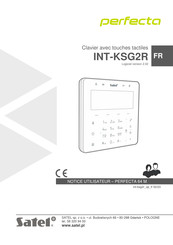 Satel INT-KSG2R Notice Utilisateur