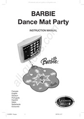 LEXIBOOK Barbie Dance Mat Party Mode D'emploi