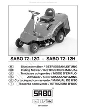 Sabo 72-12H Mode D'emploi