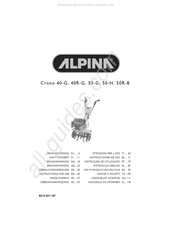 Alpina Crono 40-G Mode D'emploi