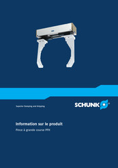 SCHUNK PFH Guide D'information Sur Le Produit