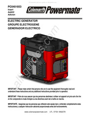 Powermate PC0401853 Mode D'emploi