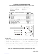 Frigidaire ALLFRZKIT Instructions D'installation