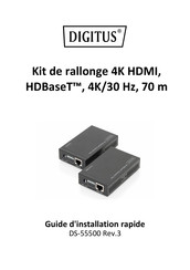 Digitus DS-55500 Guide D'installation Rapide