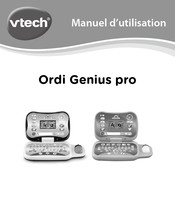 VTech Ordi Genius pro Manuel D'utilisation