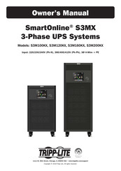 Tripp-Lite SmartOnline S3M200KX Manuel Du Propriétaire